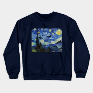 Abstract Starry Night Crewneck Sweatshirt